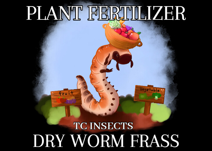 Super Frass Fertilizer: Top Soil Mix – Compost Tea Foliar Feed Hydroponics Worm