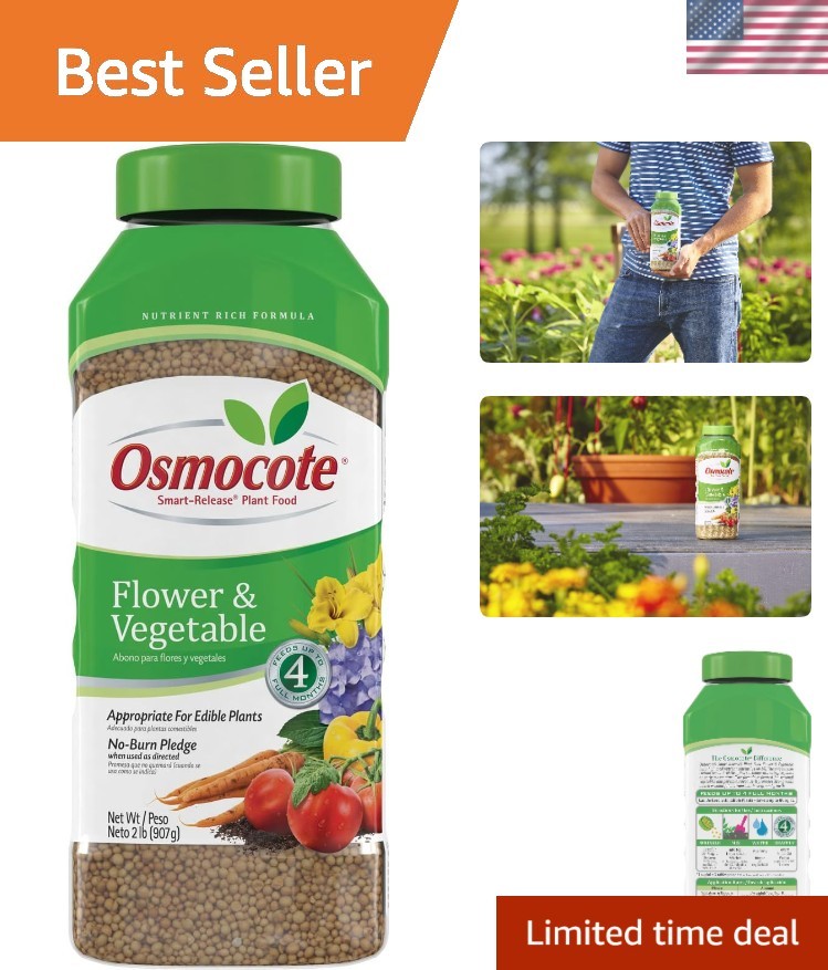Long-Lasting Smart-Release Plant Food – 2 lb for Flower & Vegetable Gardens