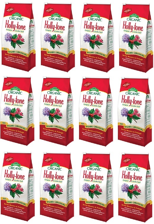 (12) ea Espoma HT4 4 lb Holly Tone Organic Evergreen Azalea Acid Food Fertilizer