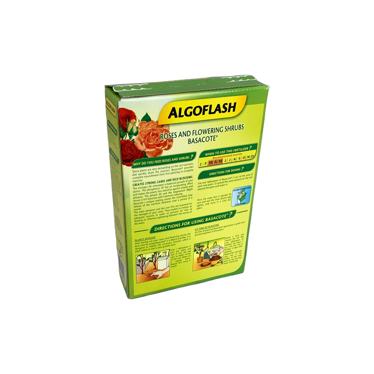 Algoflash All Natural Mineral Based Fertilizers for Flowers, Vegetables, Plants