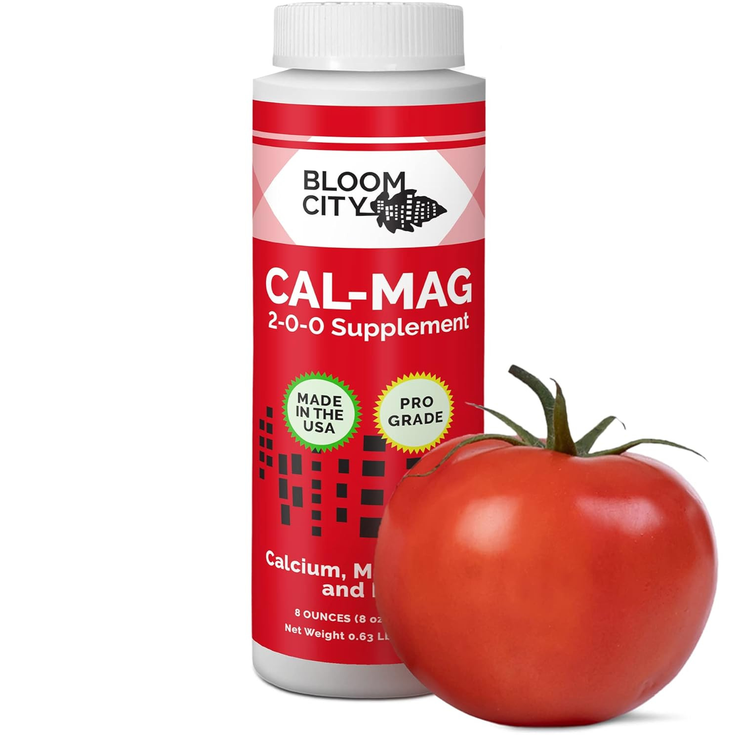 Professional Grade Ultra Pure Cal-Mag Growing Fertilizer, 1/2 Pint (8 Oz)