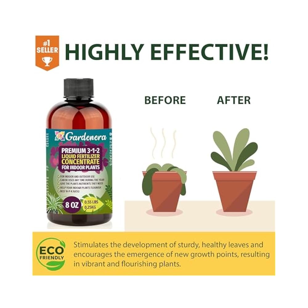 Organic Liquid Plant Food, Specifically for Citrus Trees, 8oz Concentrate