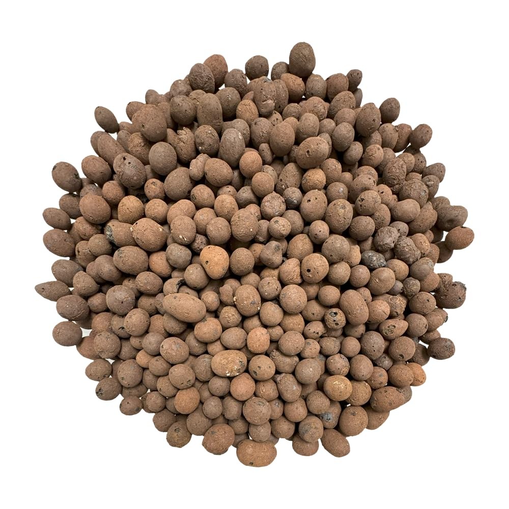 PGN Clay Pebbles for Hydroponic Growing – 10 Liters (4 Pounds) – Organic Expa…