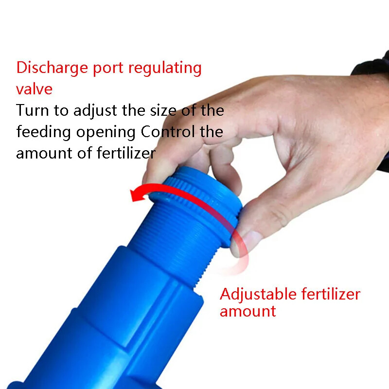 Agricultural Corn Fertilizer Applicator Backpack Manual Fertilizer Spreader