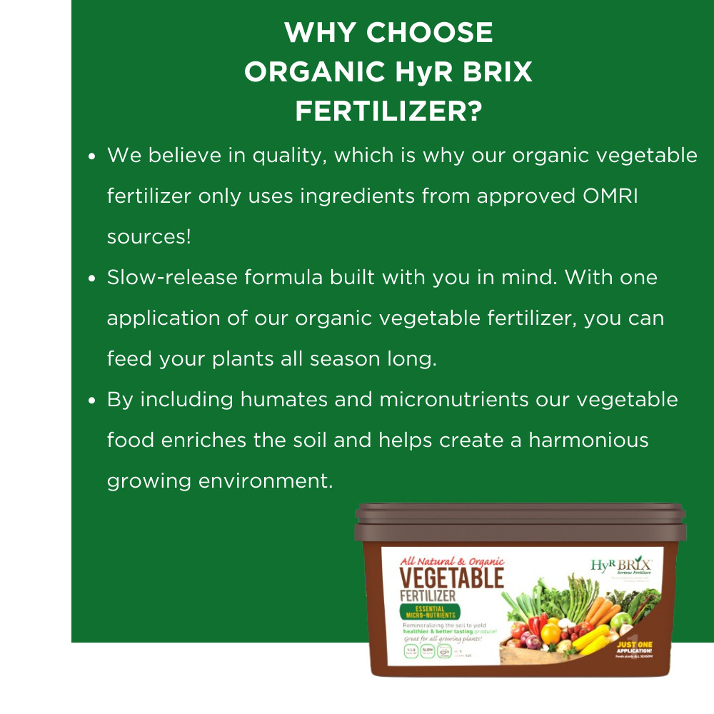 Hyr BRIX Organic Vegetable Fertilizer 1-1-8