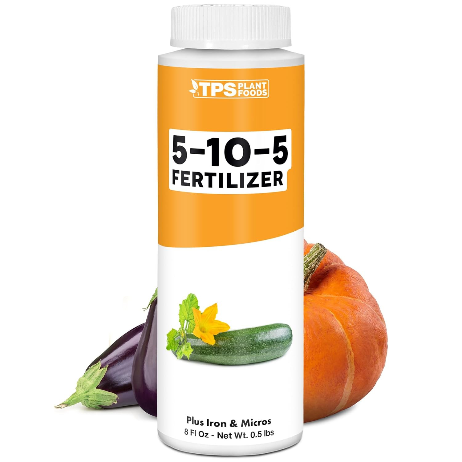 5-10-5 Fertilizer for Plants, Great for Root Vegetables, Fruiting Vegetables, an