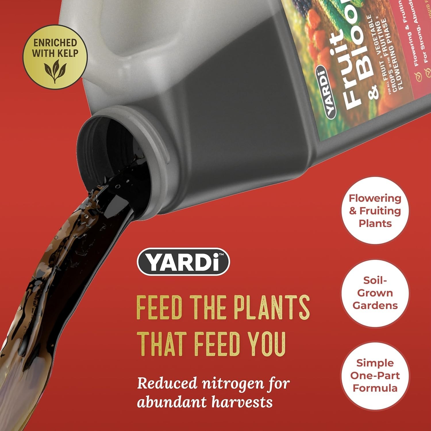 Fruit & Bloom Fertilizer 32oz High Phosphorus NPK 2-15-15 Liquid |