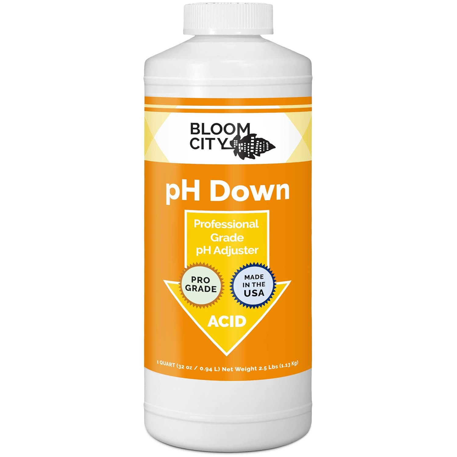 Professional Ph down Liquid Fertilizer, Gallon (128 Oz)