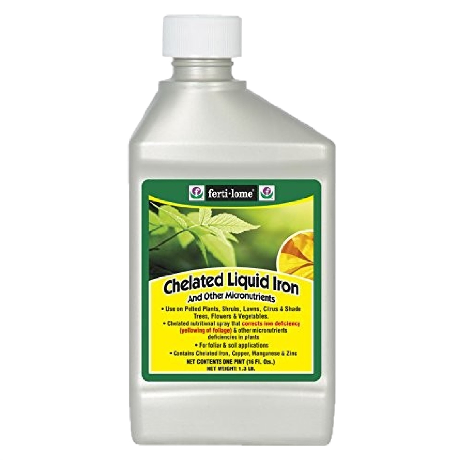 Fertilome Chelated Liquid Iron and Other Micronutrients, 16oz