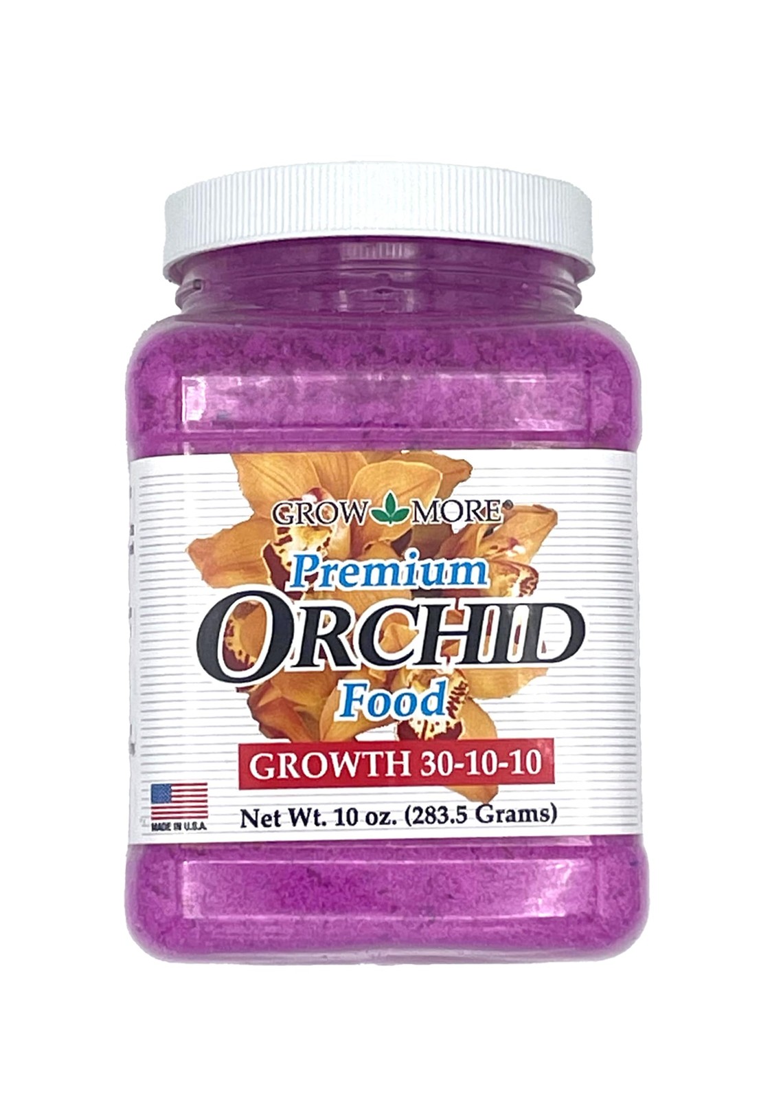 Grow More 30 10 10 Orchid Fertilizer 10 Oz High Nitrogen For Healthy Growth