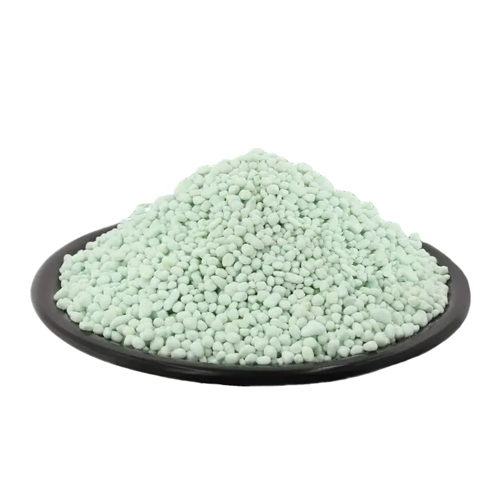 GRANDAN Ferrous Sulfate Heptahydrate – 3/16 Inch FeSO4*7H2O Granules – 20% Iron