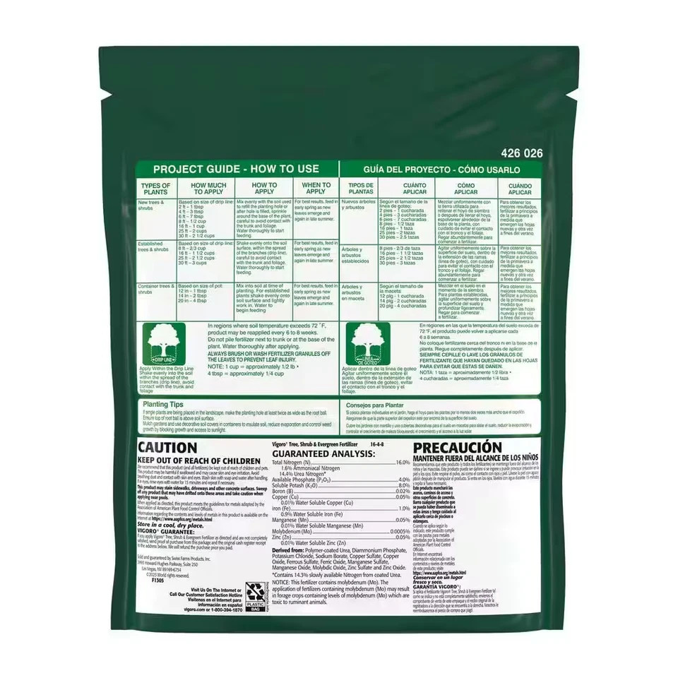 Vigoro Tree, Shrub & Evergreen Fertilizer 16-4-8 – 3.5 lb.