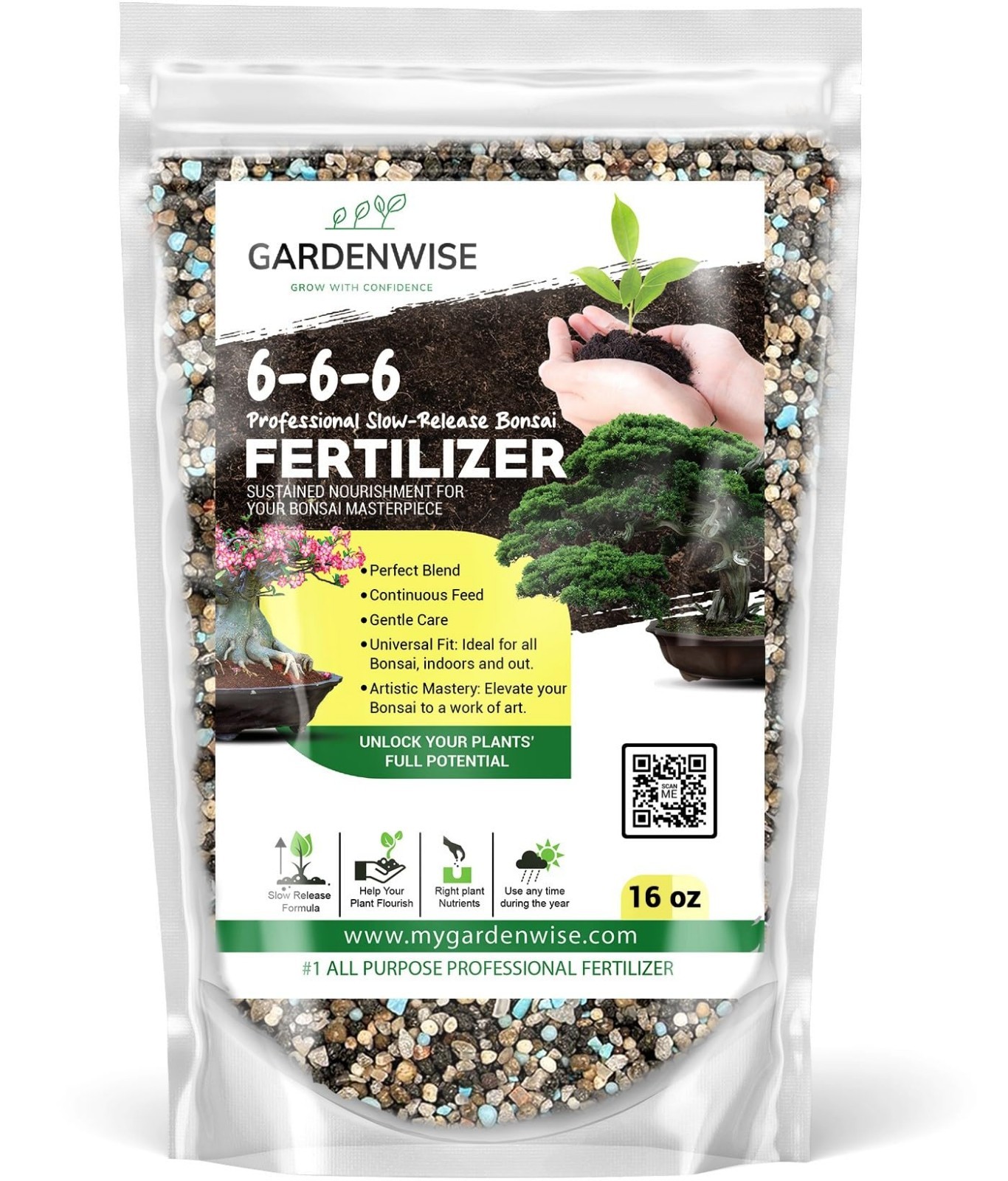 Bonsai Fertilizer Pellets – Slow-Release Food for Healthy Roots & Dense Growth,
