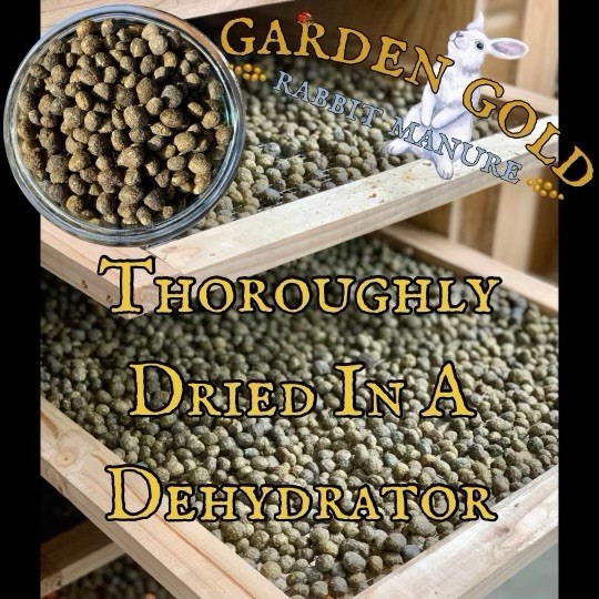 Dehydrated Rabbit Manure – All Natural Garden & Plant Fertilizer