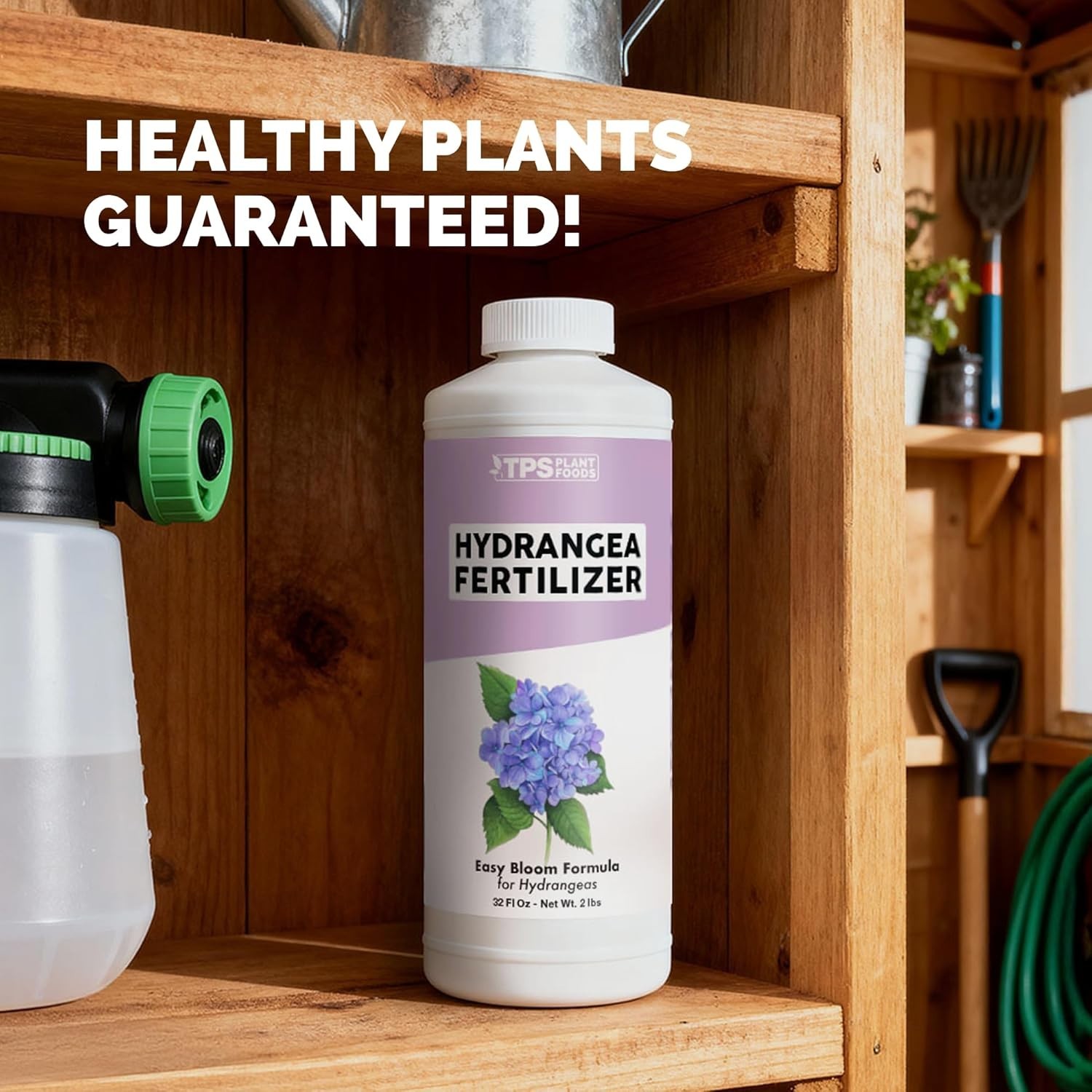 TPS NUTRIENTS Hydrangea Fertilizer for Acid Loving Plants, Liquid Plant Food
