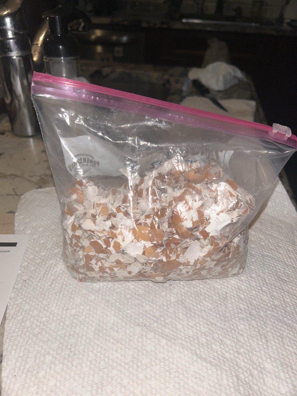 1lb Crushed Egg 🥚 Shells For Compost & Yardwork- Nelly’s Large Brown Eggs