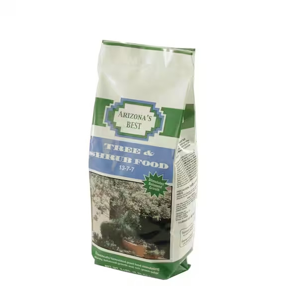 5 lb. Tree, Shrub, Evergreen Food Fertilizer 13-7-7 NPK All Season, Slow Release