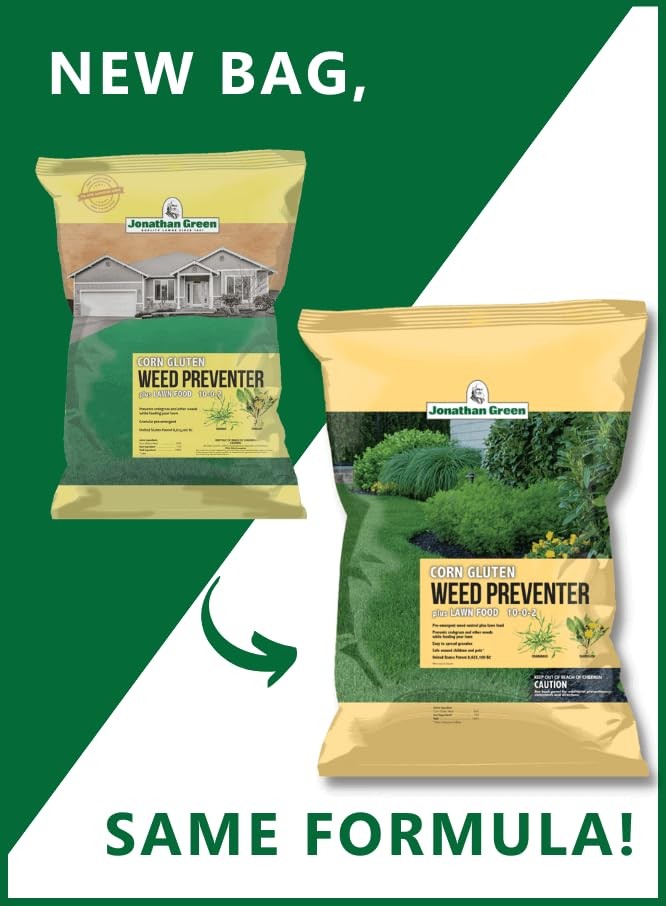 Jonathan Green 11591 Corn Gluten Lawn Fertilizer, 10-0-2 Formula, 5,000-Sq. Ft.