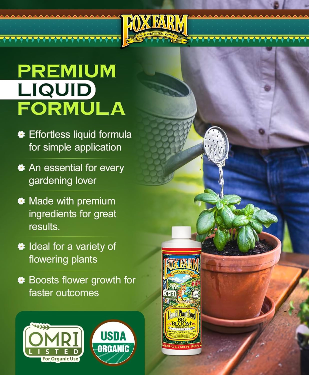 Fertilizer Soil Trio Liquid Nutrient: Tiger Bloom, Grow Big, Big Bloom Bottles –