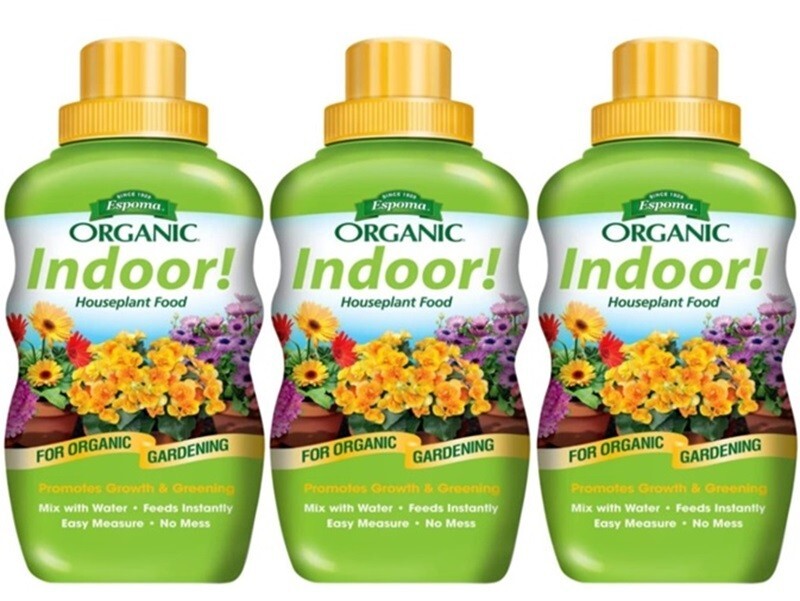 Espoma INPF8 8 oz Organic Indoor Houseplant Food – Pack of 3