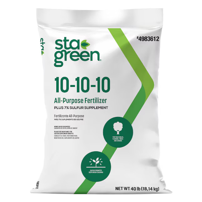 Sta-Green 5000-sq ft 10-10-10 All-purpose Lawn Fertilizer