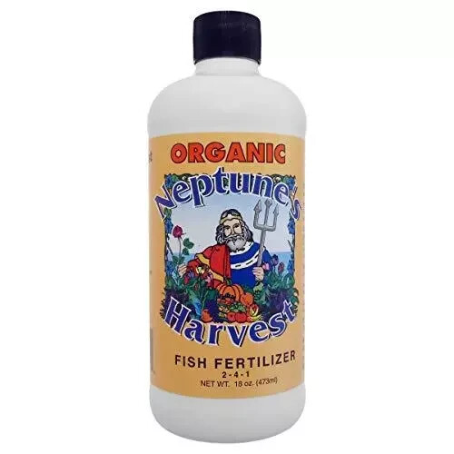 Neptune’s Harvest Fish Fertilizer 2-4-1, 18 Ounce