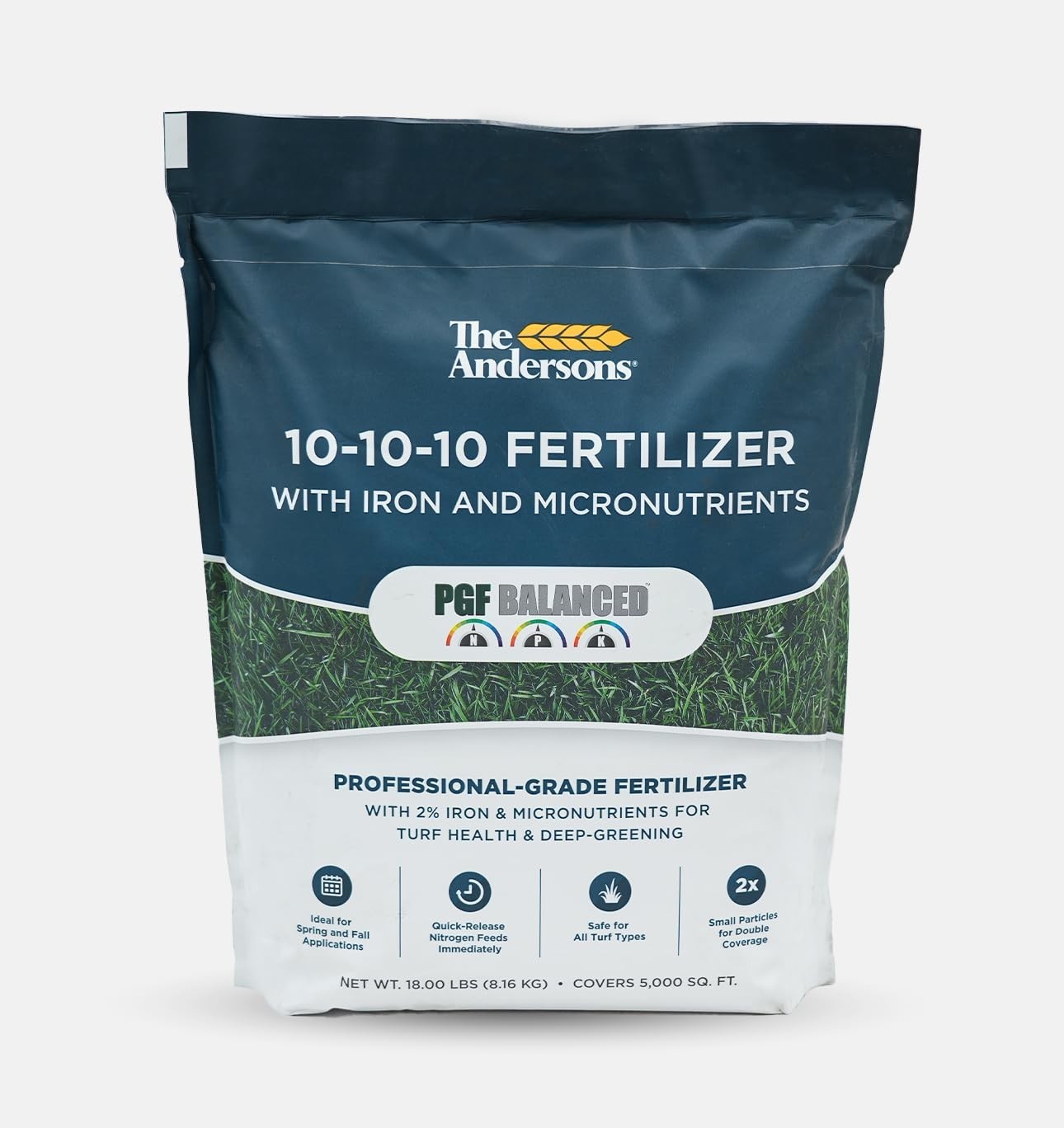 Professional Grade 10-10-10 Fertilizer for Lawns & Gardens