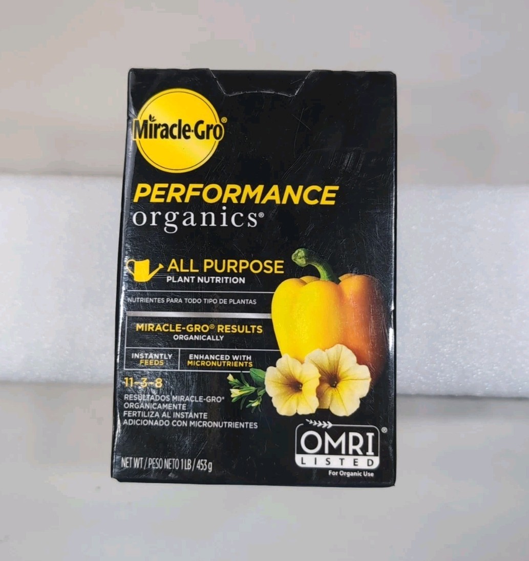 Miracle-Gro Performance Organics All Purpose Plant Nutrition Granules 1 lb.