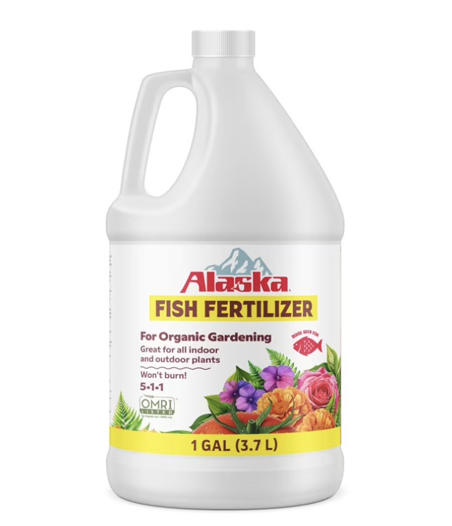 Fish Fertilizer 5-1-1 Plant Food, 1 gal. Free Shipping