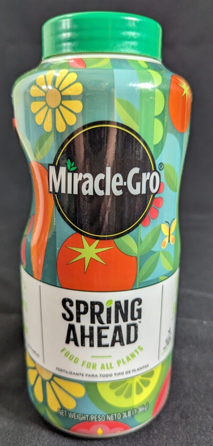 Miracle-Gro 3 Lb. Fertilizer Spring Ahead All Purpose Plant Nutrition 3009610