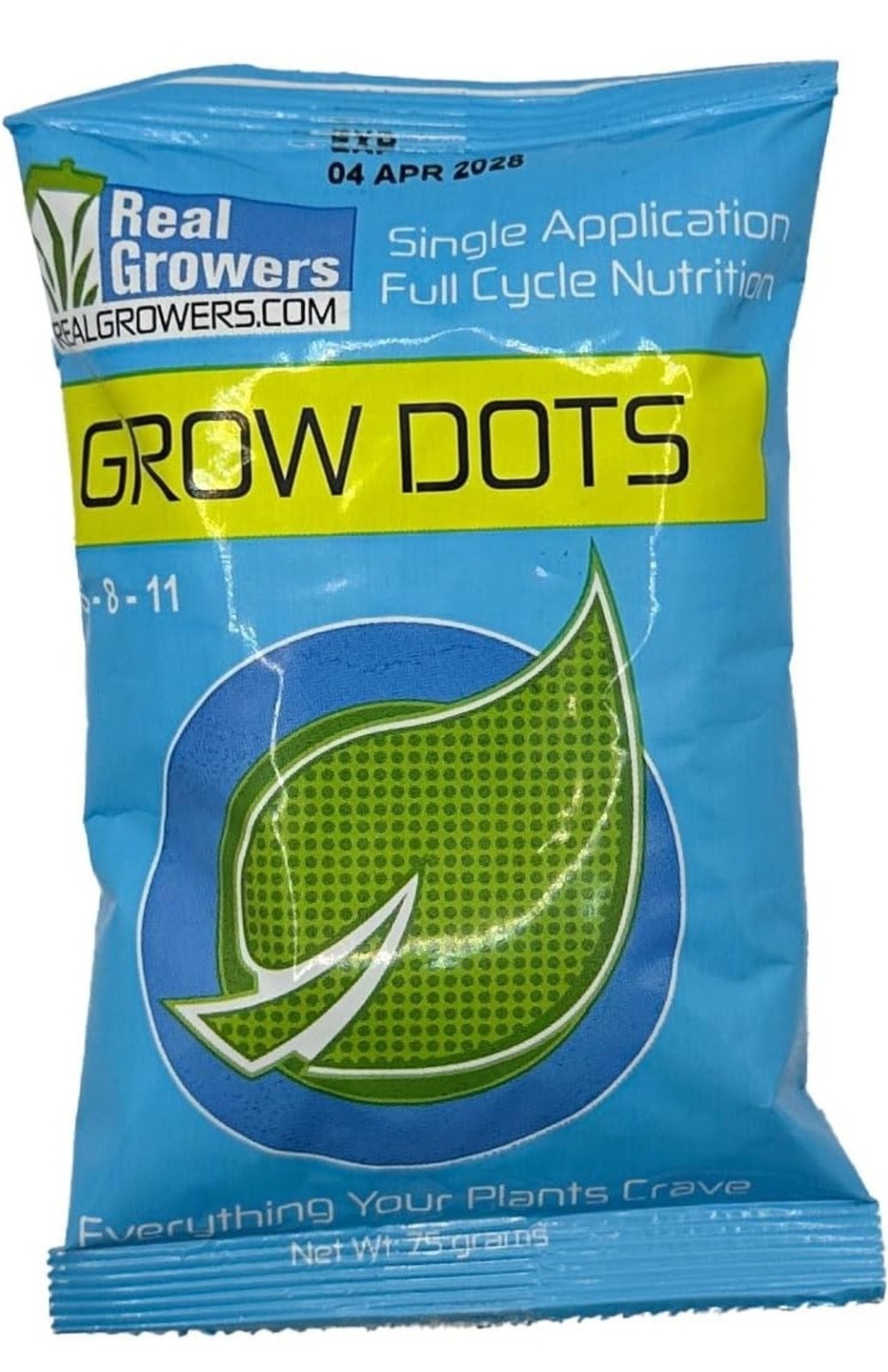 Real Growers Grow Dots Classic 75g – Single Application Programmed Release…