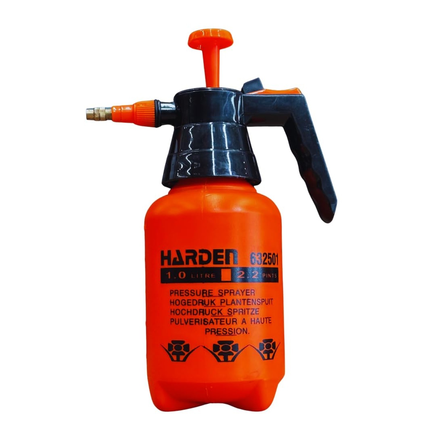 34oz (0.26 Gallon) Pump Sprayer, Handheld Garden Sprayer for Weeds, Plants, L…