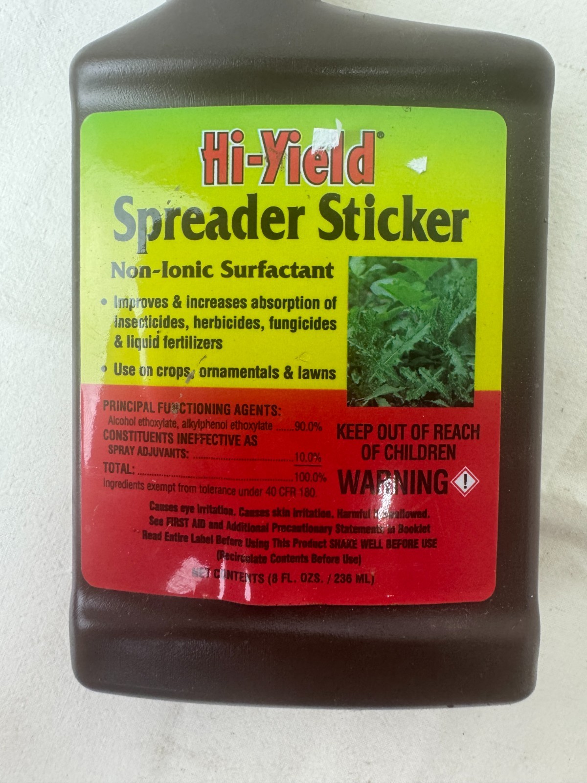 Hi-Yield – Concentrate Spreader Sticker – 31061 – 8 oz – New