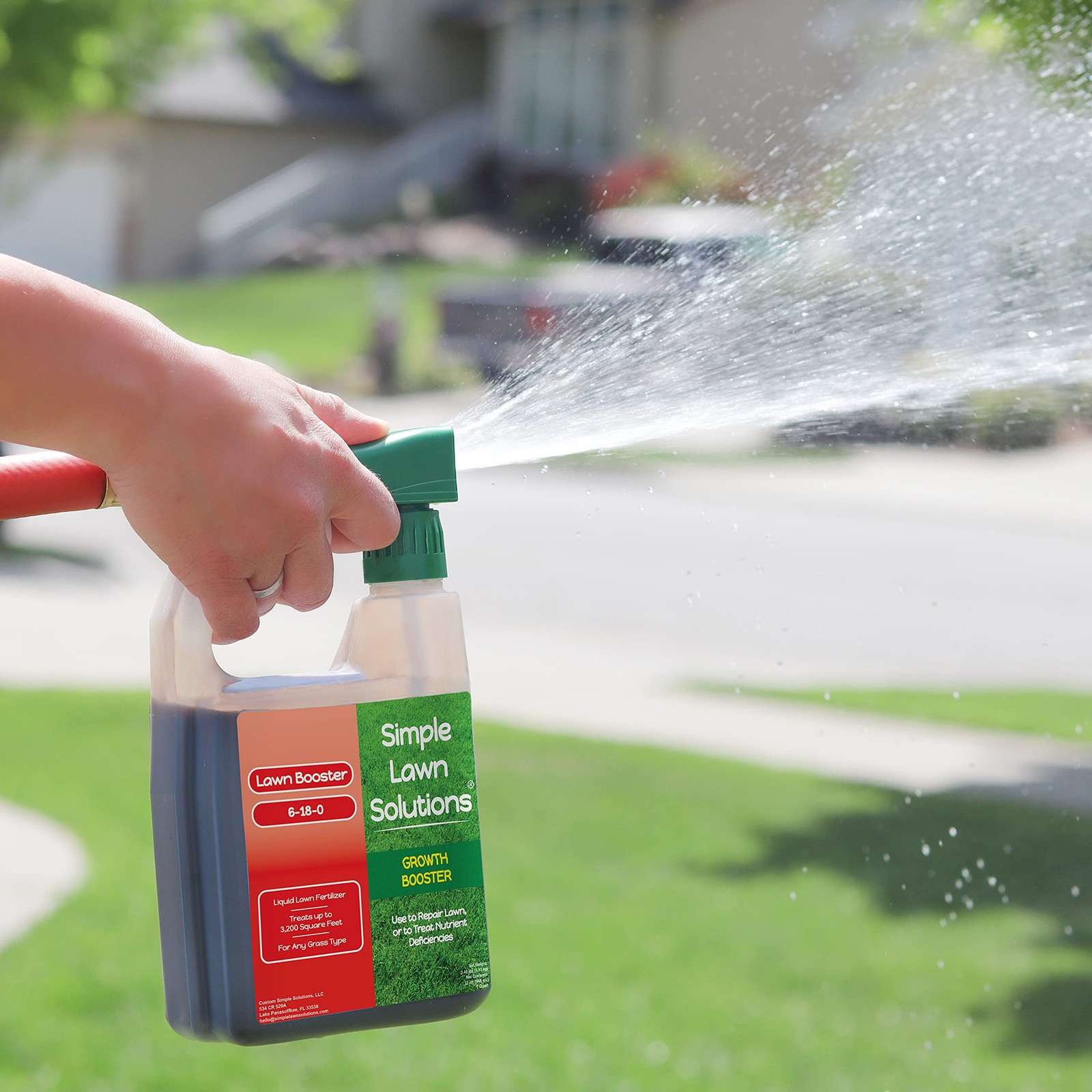 Extreme Grass Growth Lawn Booster – Fertilizante Iniciador Concentrado En Aer…