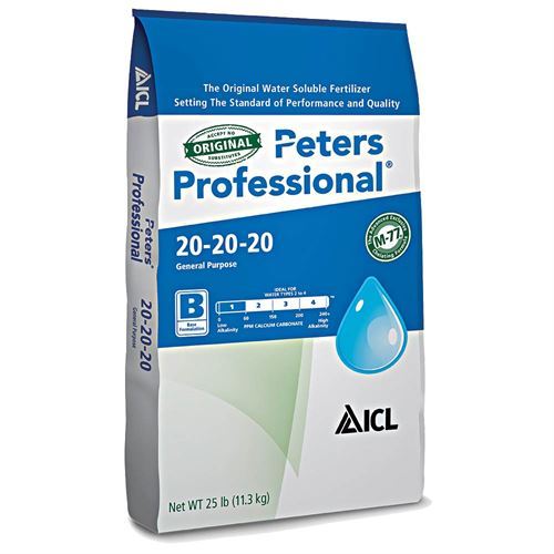 Peters Professional General Purpose 20-20-20 Fertilizer – 25 lbs