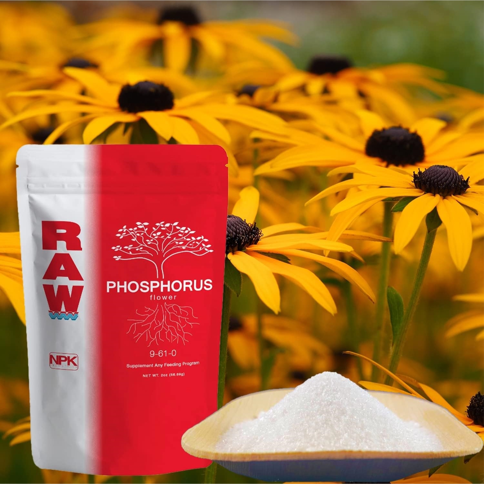 RAW Phosphorus Flower Water-Soluble Fertilizer, 2oz