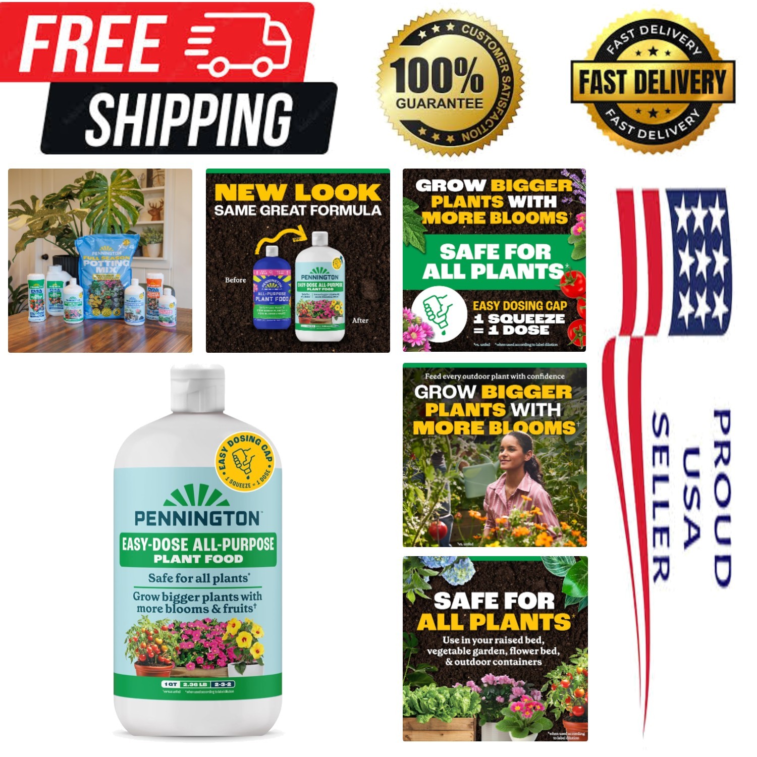 Convenient Easy-Dose 32oz Plant Food – Optimal Nutrition for Indoor Gardening