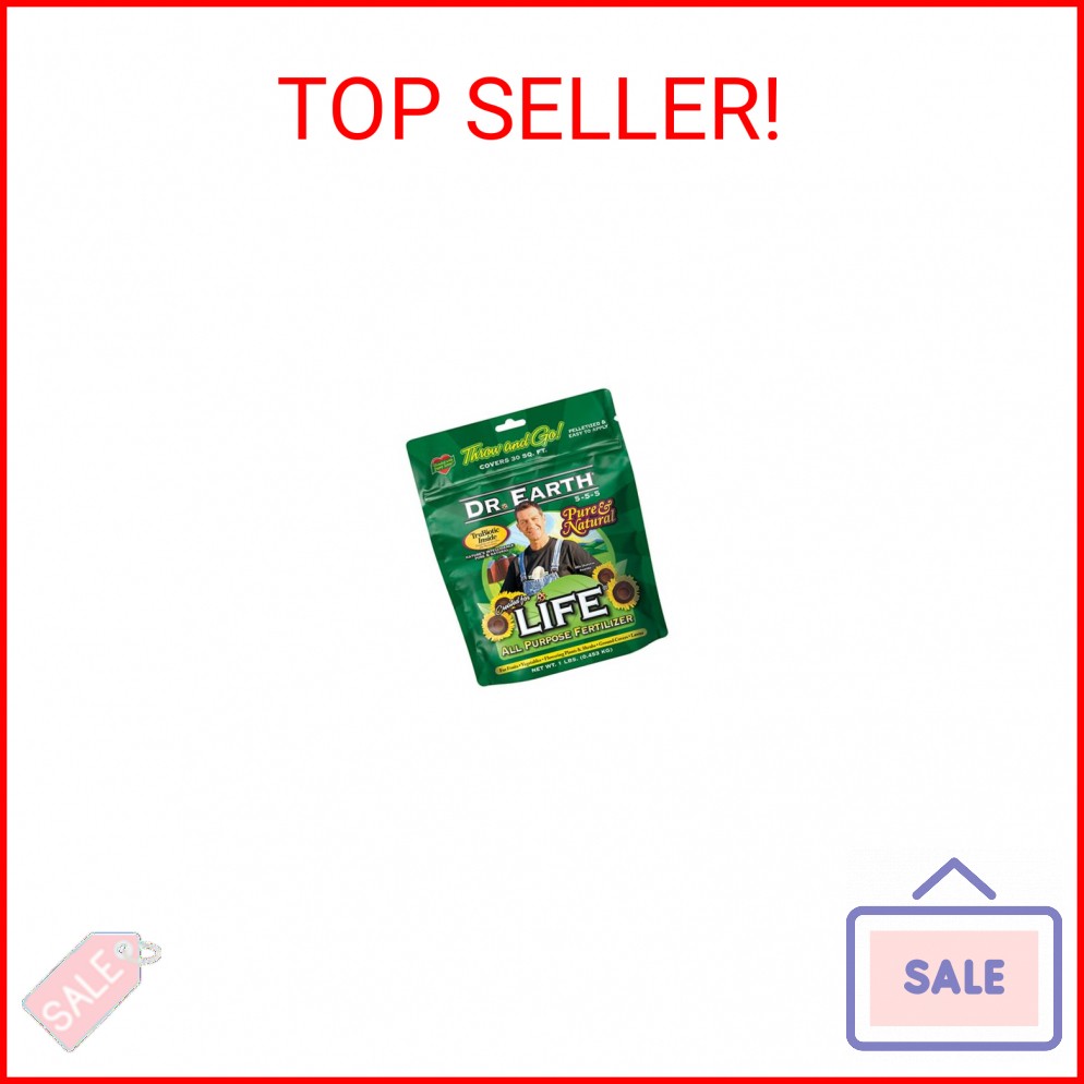 Dr. Earth 91164 1 lb. 5-5-5 MINIS Life All Purpose Fertilizer