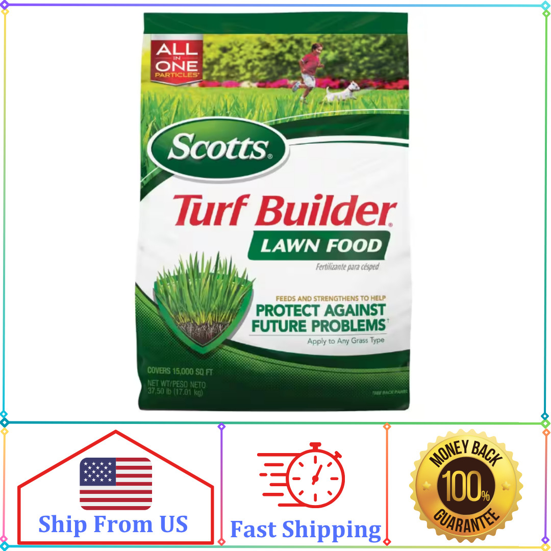 Turf Builder 37.5 lbs. 15,000 sq. ft. Dry Lawn Fertilizer for All Grass Types