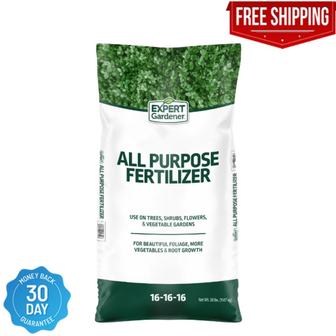 All Purpose Plant Fertilizer 16-16-16 20 lb Granular Lawn Garden Food NEW
