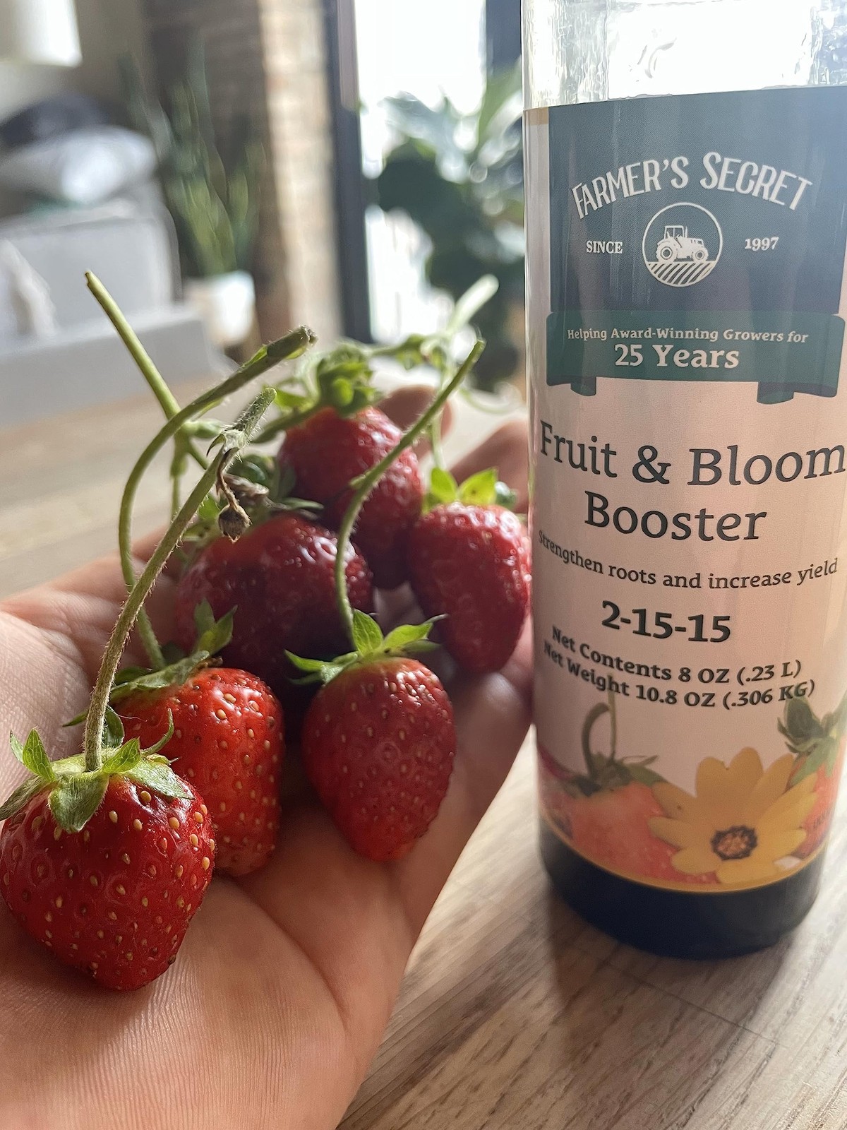 Farmer’s Secret Fruit & Bloom Booster Fertilizer – Super Concentrated – 8oz