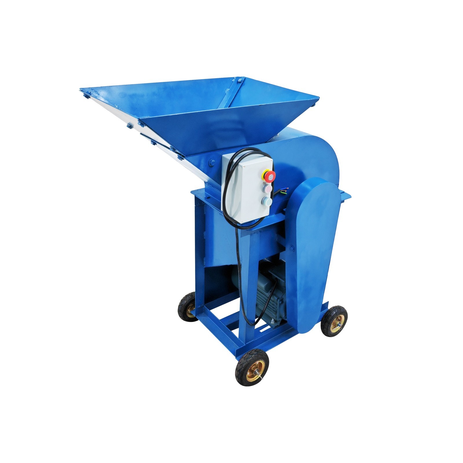 220V Soil Crusher Organic Fertilizer Crusher 2-3Ton/H Pulverizer W/Large Port