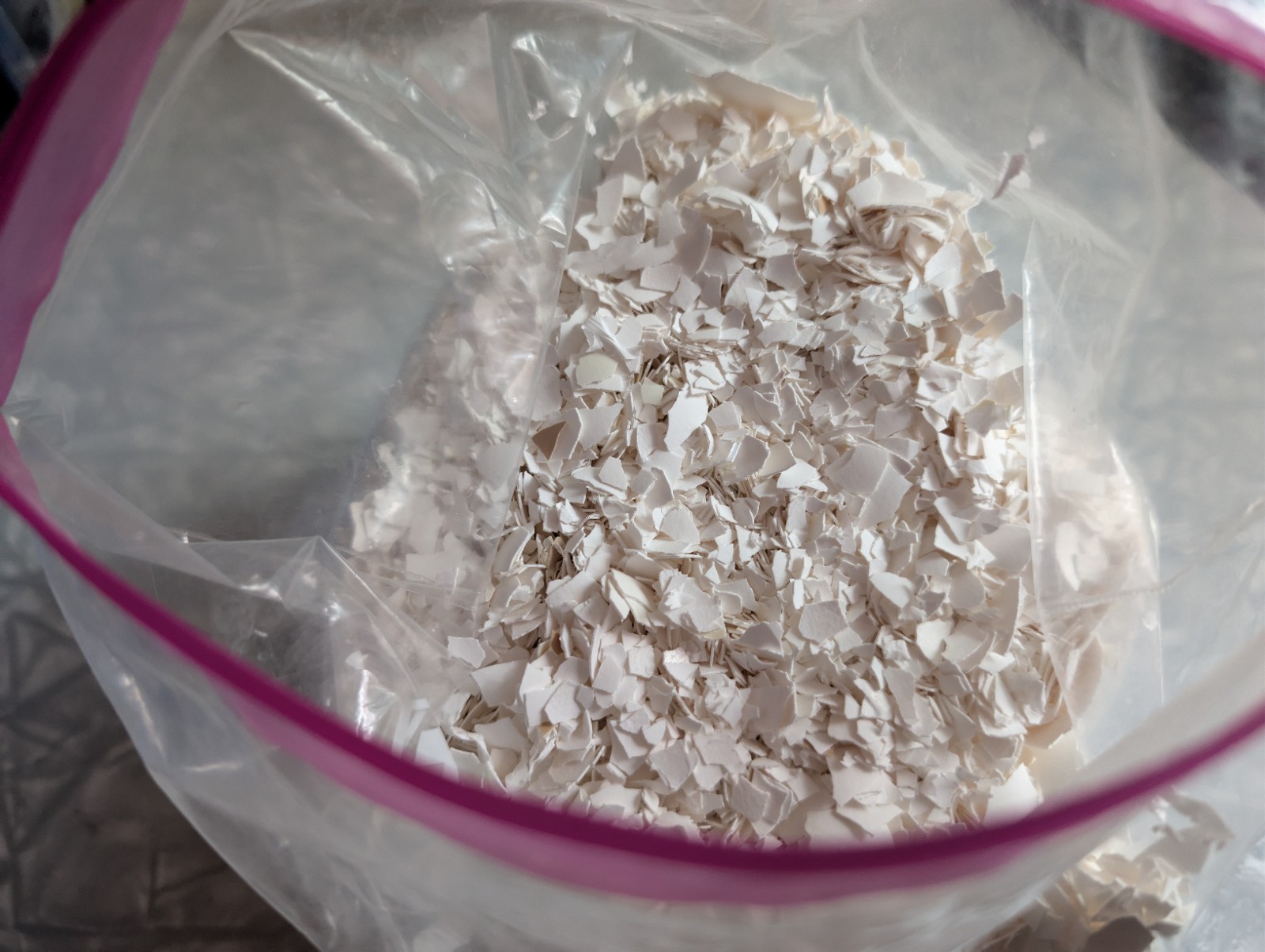 Bag of Egg Shells Crushed Ground 3 Pounds for Garden House Plants Calcium