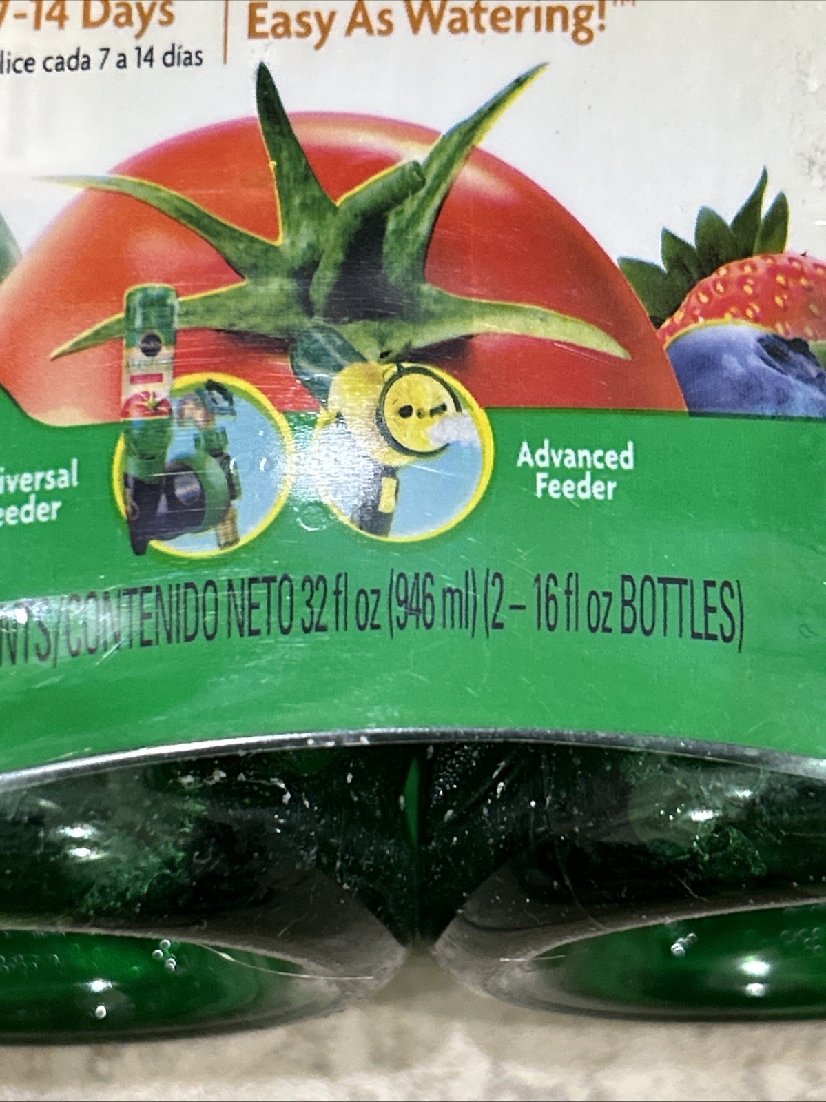 LiquaFeed 16 oz. Liquid Tomato, Fruits and Vegetables Plant Food Refills 2-Pack
