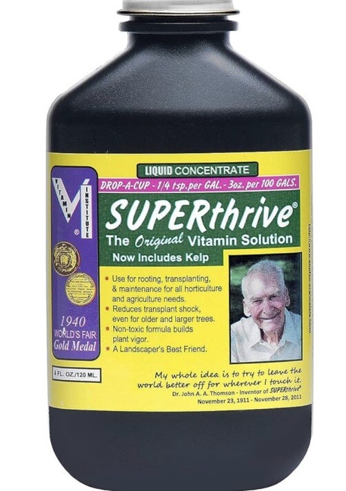 Brand New Superthrive Liquid Plant Fertilizer – 4oz.