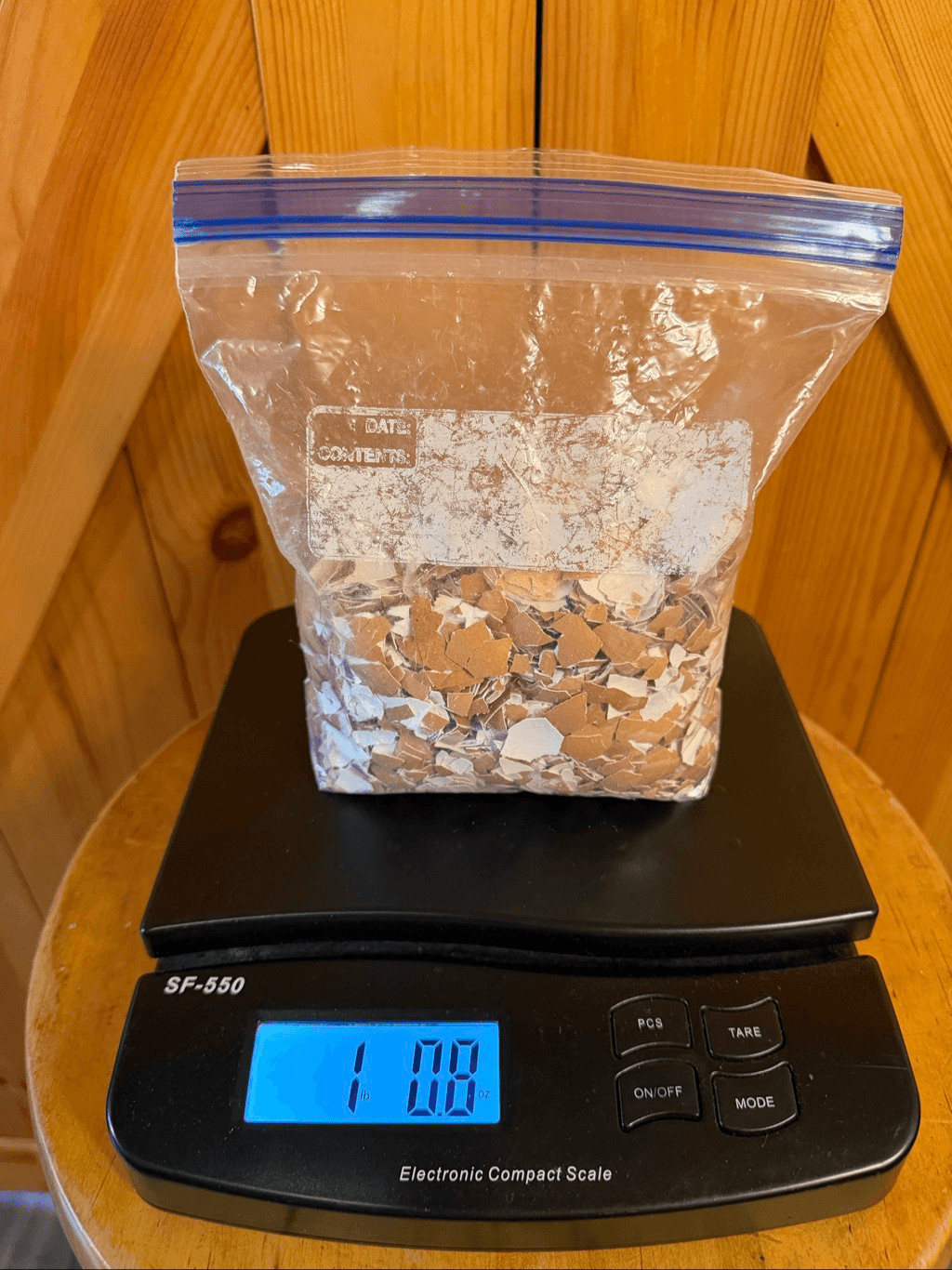 Crushed Eggshells 1.08 pound Bag Calcium Fertilizer Egg Shells (7569)