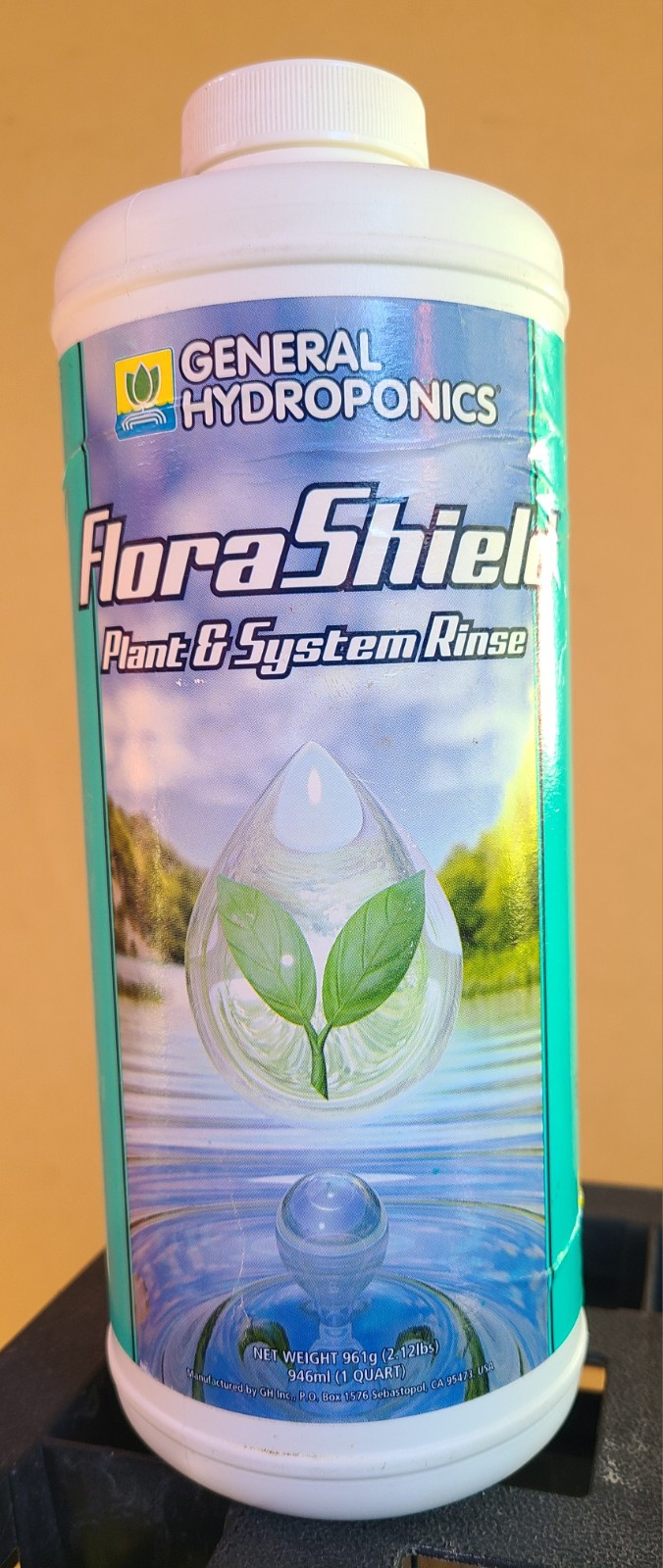 General Hydro, 1Qt. FloraShield Plant & System Rinse, SHIPS4FREE