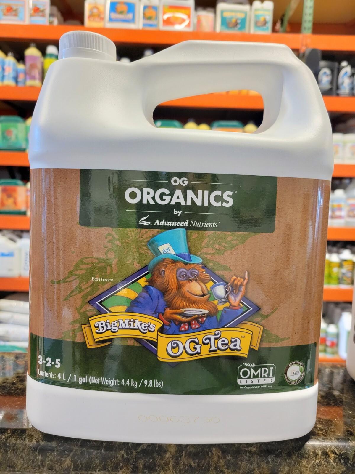 Advanced Nutrients – OG Organics – 1 Gallon of Big Mike’s OG Tea Conc. 3-2-5 NPK