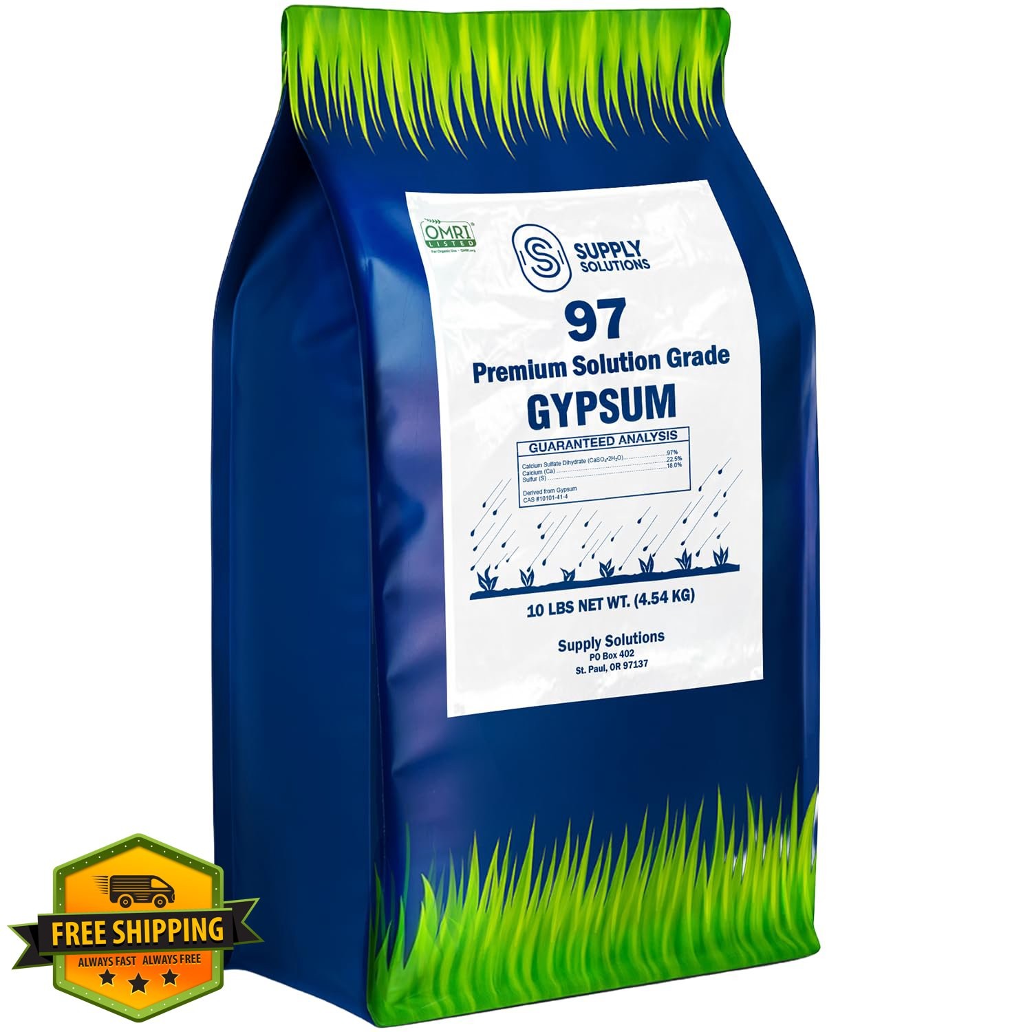 Supply Solutions 10lb Gypsum Soil Amendment Powder
