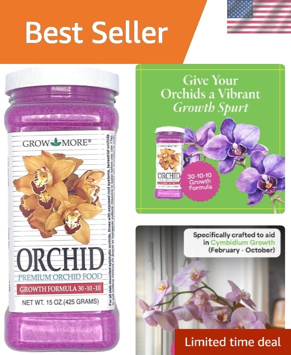 15oz Orchid Fertilizer – Specially Crafted 30-10-10 Plant Food for All Orchids